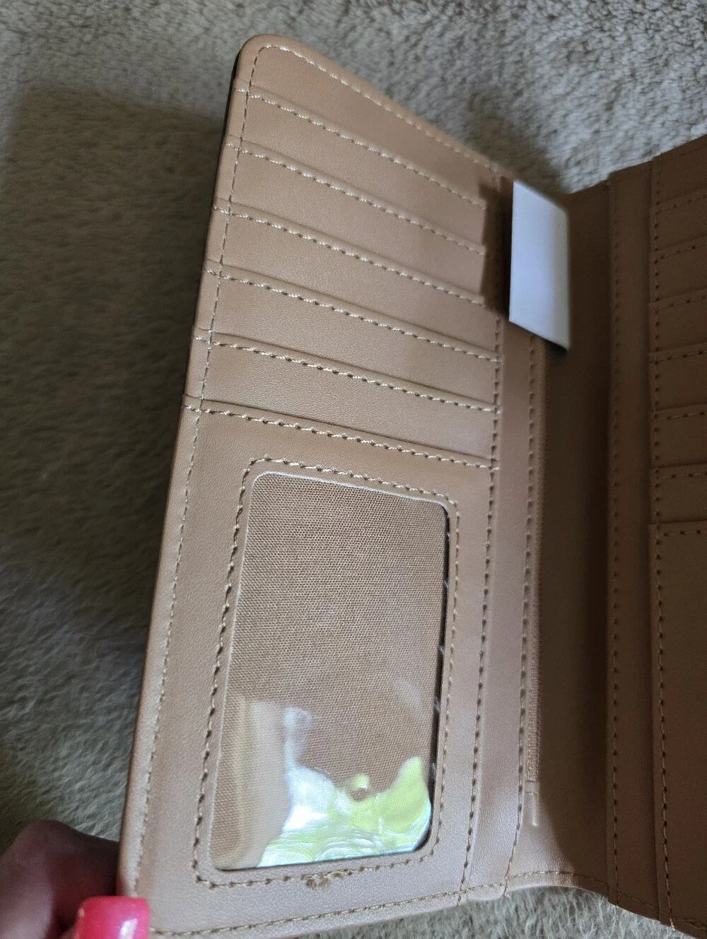 Poppy & Peonies Go Anywhere Wallet Mocha Mousse - Picture 7 of 11